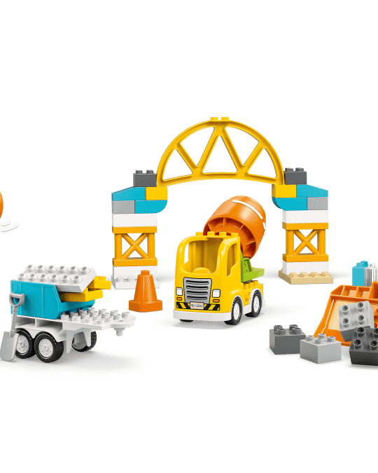 Chantier de construction et véhicules 3 - en - 1 – LEGO DUPLO (84 pcs) - Ensembles de jeu - Boutique LeoLudo - LEGO