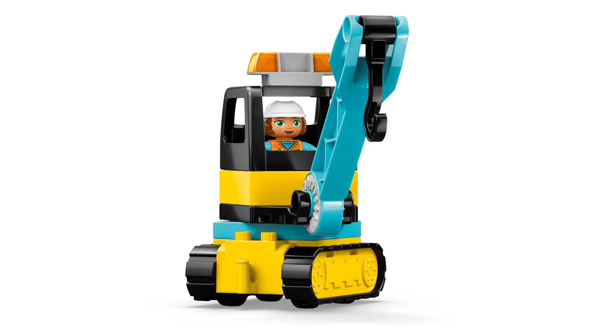 Chantier de construction et véhicules 3 - en - 1 – LEGO DUPLO (84 pcs) - Ensembles de jeu - Boutique LeoLudo - LEGO
