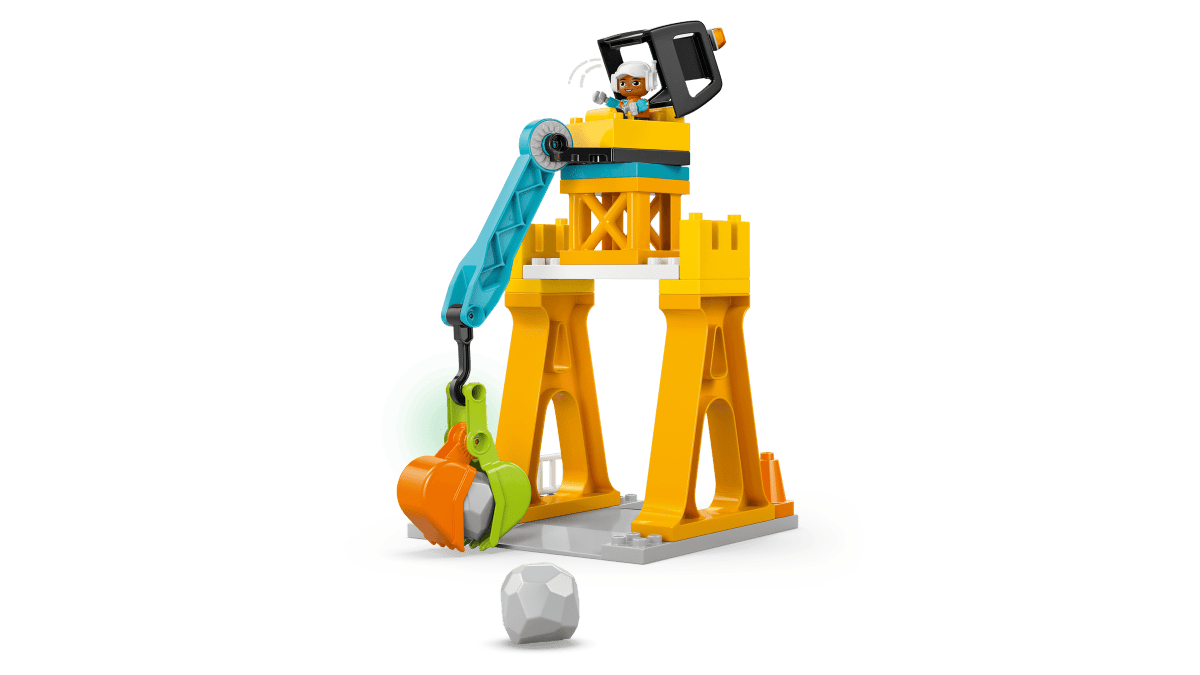 Chantier de construction et véhicules 3 - en - 1 – LEGO DUPLO (84 pcs) - Ensembles de jeu - Boutique LeoLudo - LEGO