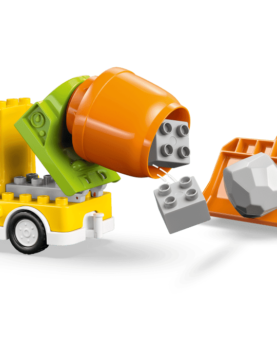 Chantier de construction et véhicules 3 - en - 1 – LEGO DUPLO (84 pcs) - Ensembles de jeu - Boutique LeoLudo - LEGO