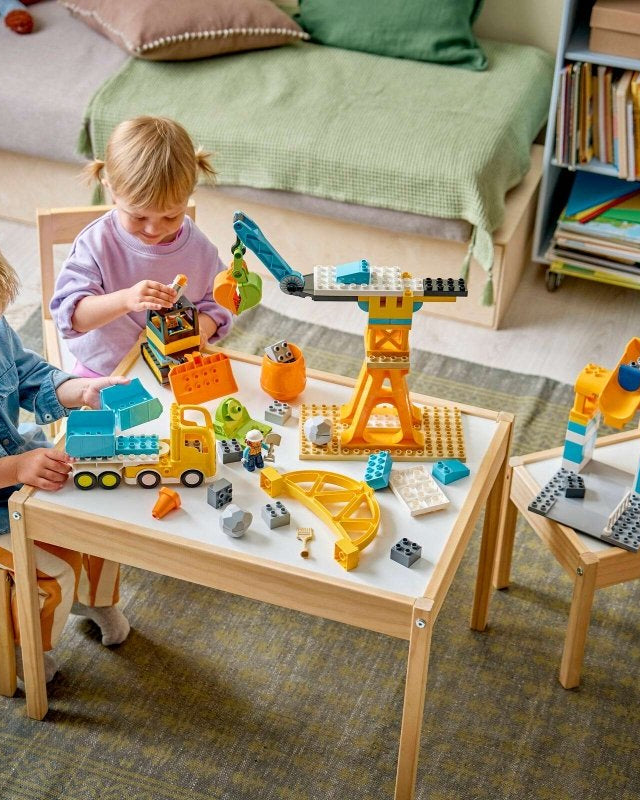 Chantier de construction et véhicules 3 - en - 1 – LEGO DUPLO (84 pcs) - Ensembles de jeu - Boutique LeoLudo - LEGO
