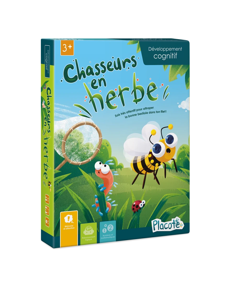 Chasseurs en herbe - Jeux de société - Boutique LeoLudo - Placote
