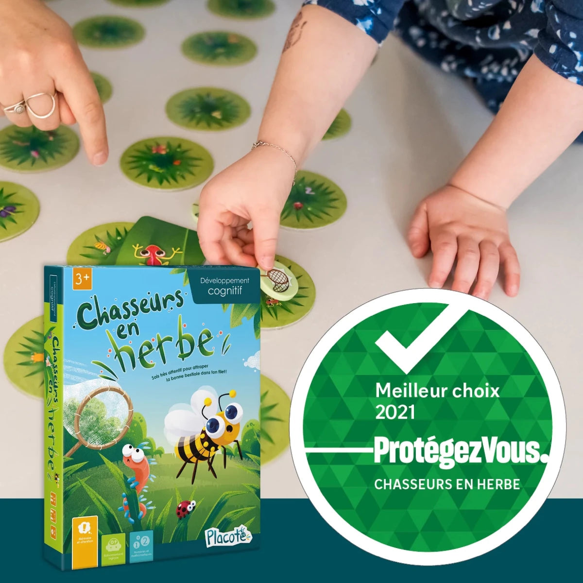 Chasseurs en herbe - Jeux de société - Boutique LeoLudo - Placote