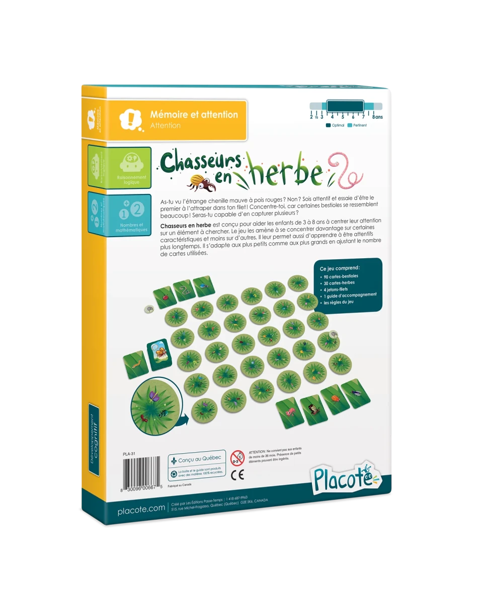 Chasseurs en herbe - Jeux de société - Boutique LeoLudo - Placote