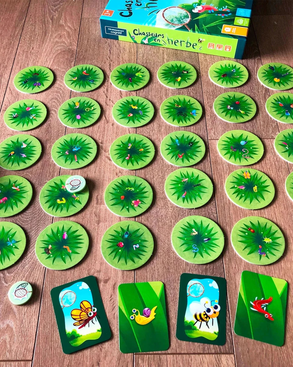 Chasseurs en herbe - Jeux de société - Boutique LeoLudo - Placote