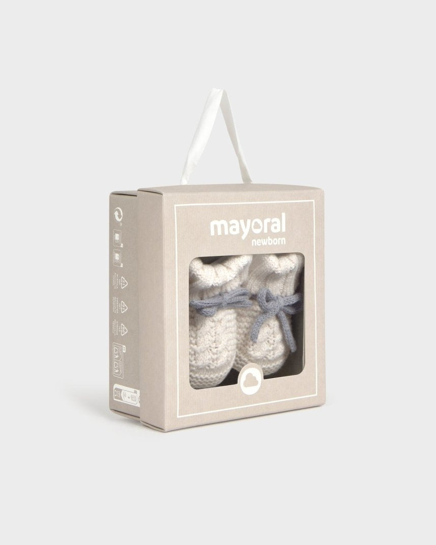 Chaussons tricotés pour bébé Mayoral -Vêtements- Boutique LeoLudo-Mayoral
