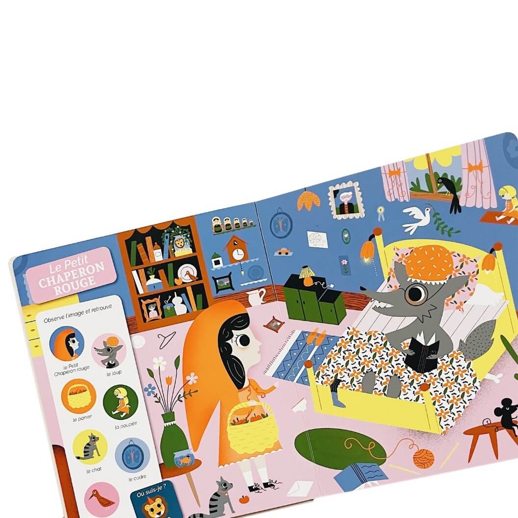 Cherche et trouve des tout-petits - Dans les contes-Auzou-Boutique LeoLudo