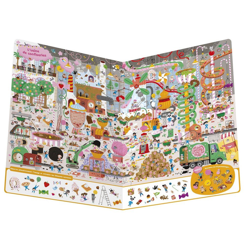 Cherche et trouve géant - Au pays des enfants - Livres - Boutique LeoLudo - Auzou