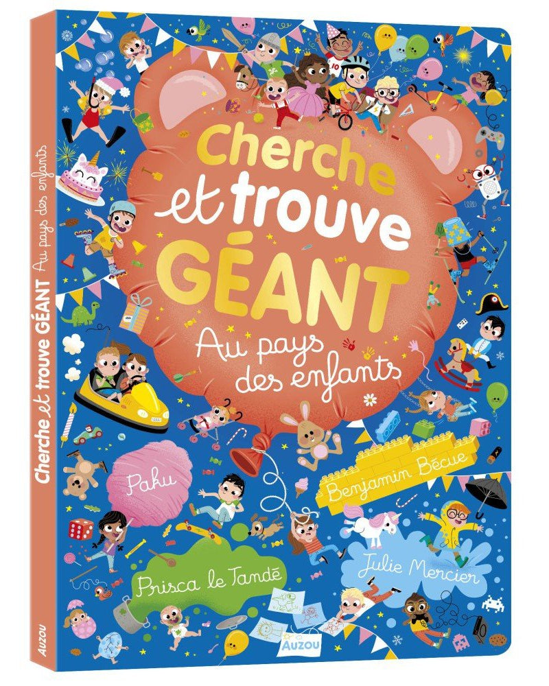 Cherche et trouve géant - Au pays des enfants - Livres - Boutique LeoLudo - Auzou