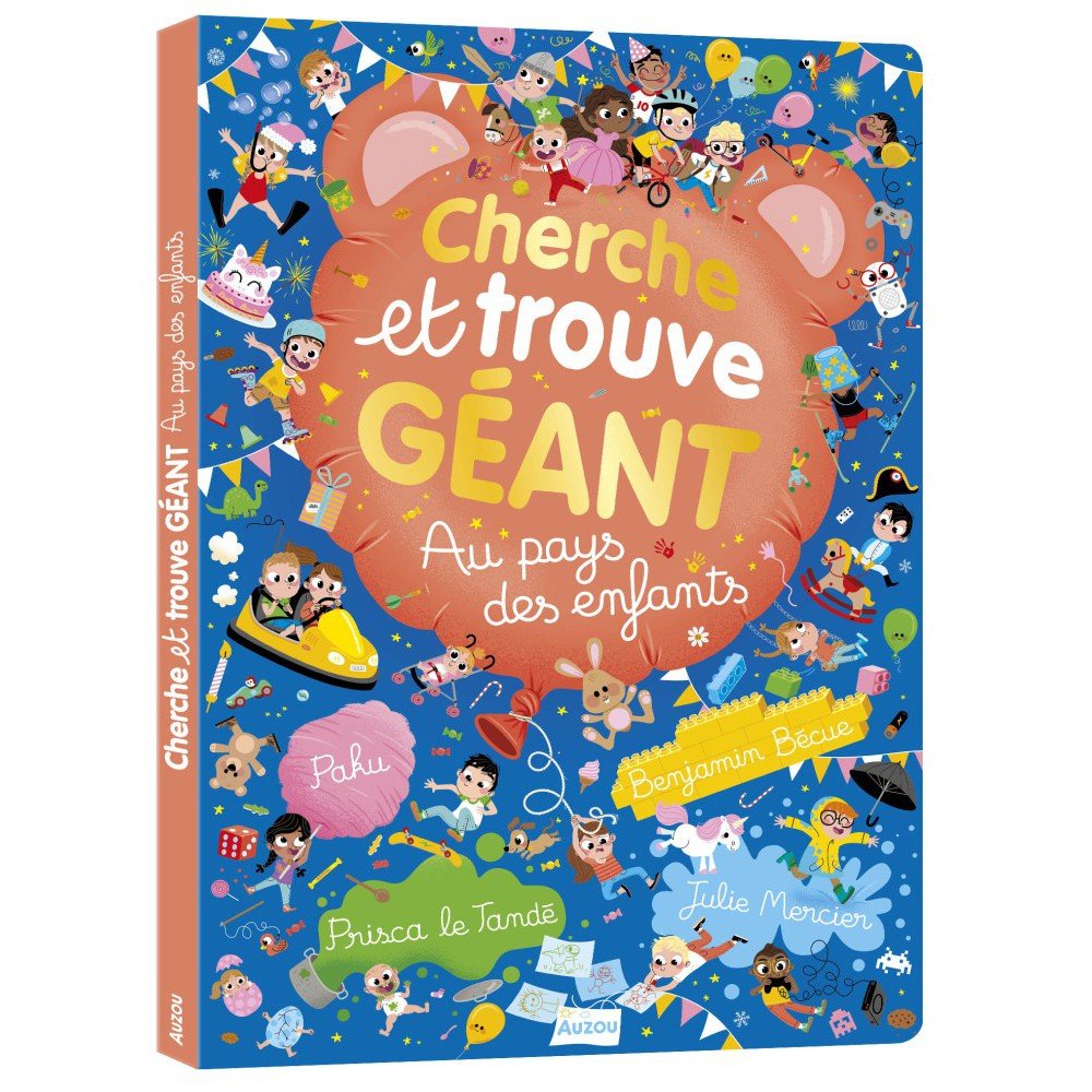 Cherche et trouve géant - Au pays des enfants - Livres - Boutique LeoLudo - Auzou