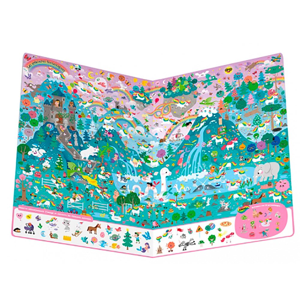 Cherche et trouve géant - En plein imaginaire - Livres - Boutique LeoLudo - Auzou