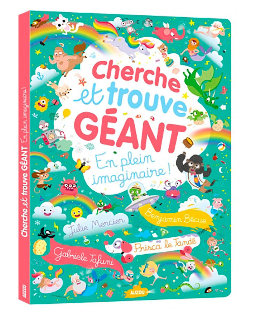 Cherche et trouve géant - En plein imaginaire - Livres - Boutique LeoLudo - Auzou
