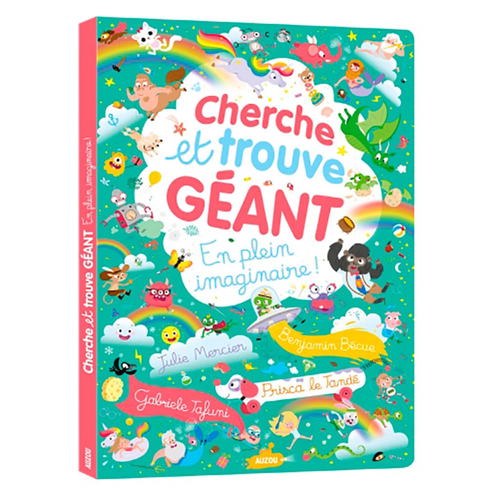 Cherche et trouve géant - En plein imaginaire - Livres - Boutique LeoLudo - Auzou
