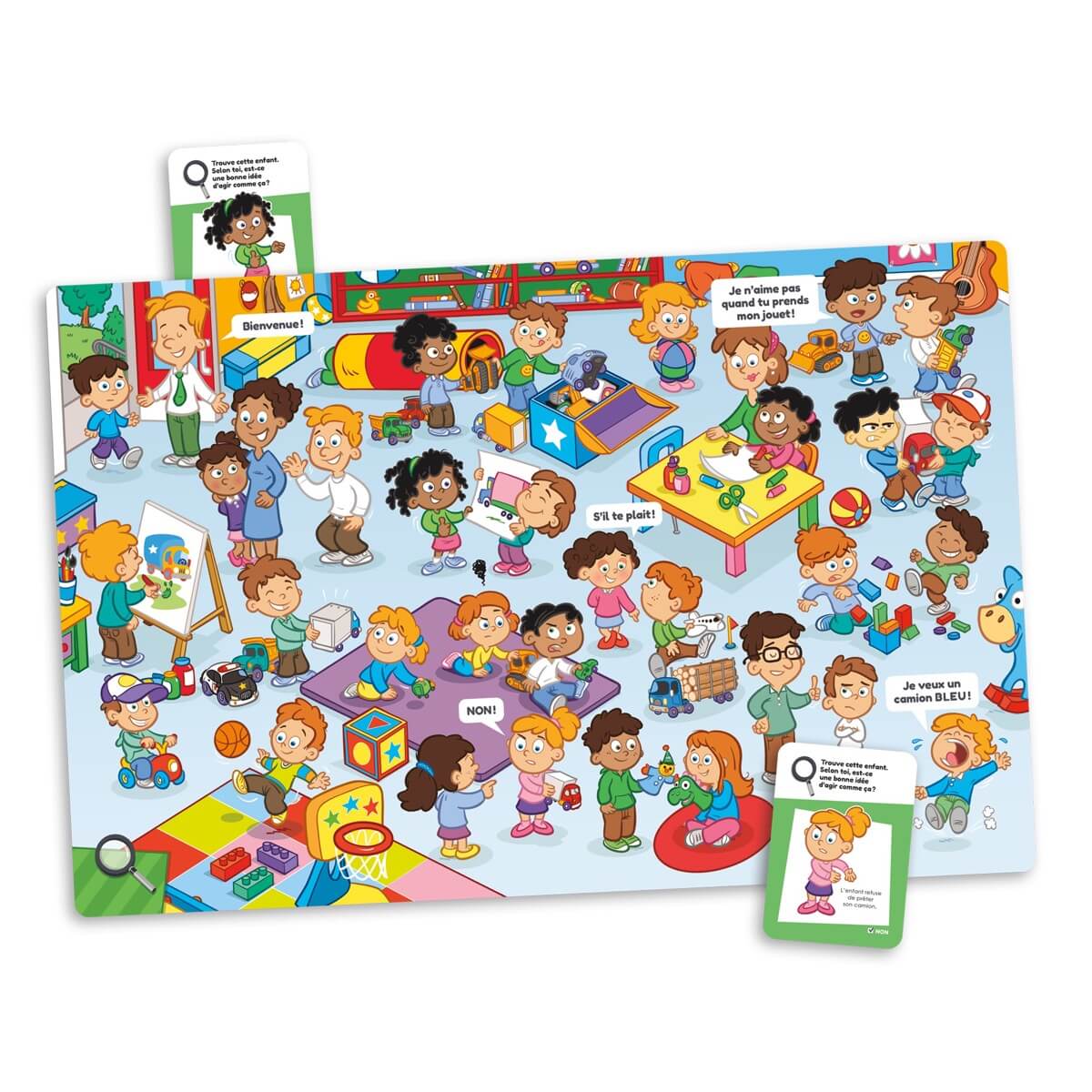 Cherche, trouve et découvre : les camions - Jeux de société - Boutique LeoLudo - Placote