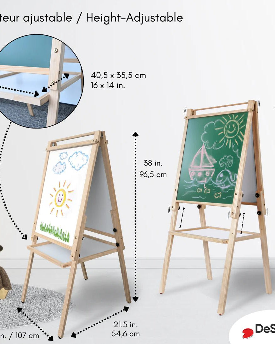 Chevalet pour enfant tout - en - un - Art & bricolage - Boutique LeoLudo - DeSerres