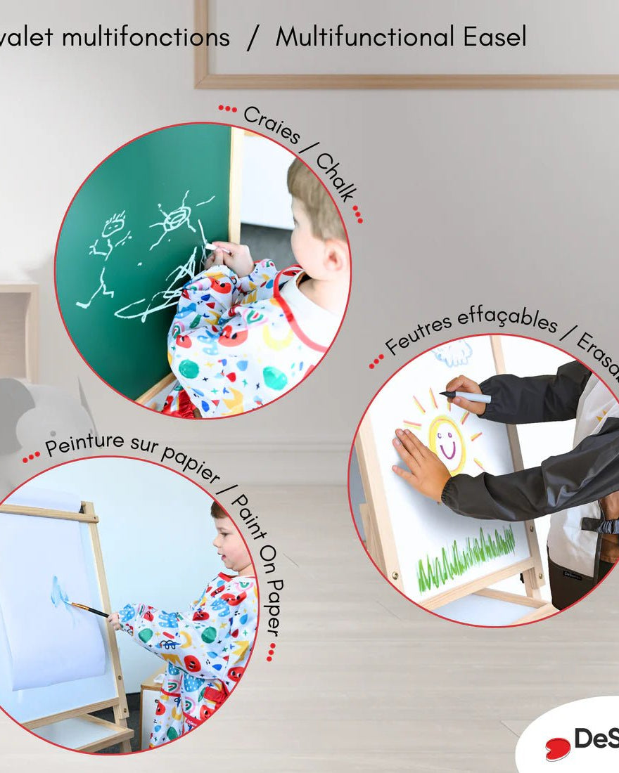 Chevalet pour enfant tout - en - un - Art & bricolage - Boutique LeoLudo - DeSerres