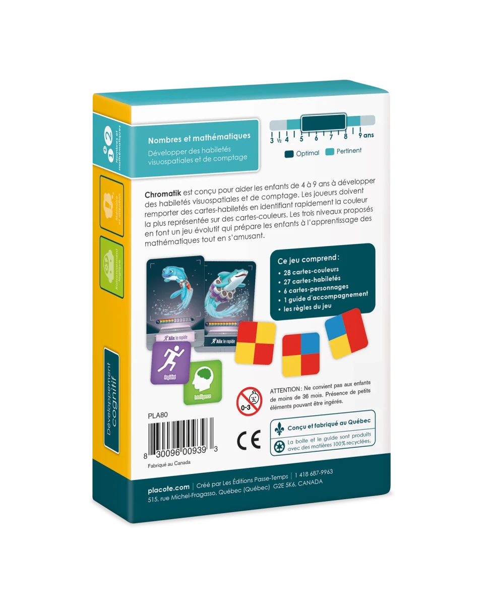 Chromatik - Jeux de société - Boutique LeoLudo - Placote