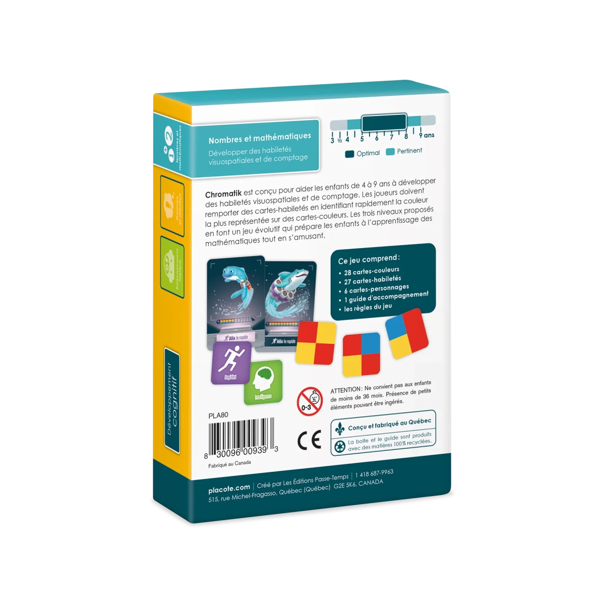 Chromatik - Jeux de société - Boutique LeoLudo - Placote