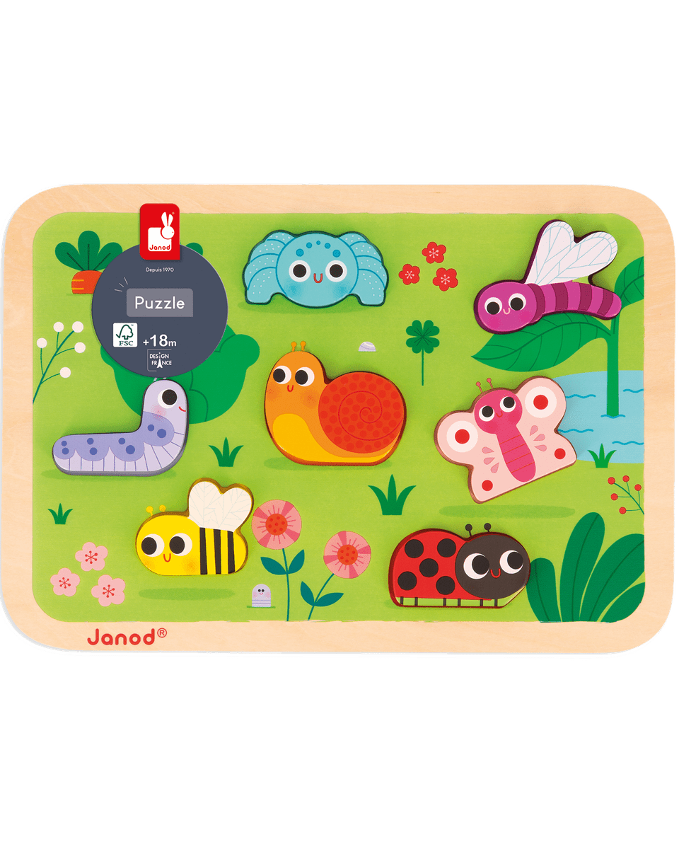 Chunky Puzzle - Puzzle de jardin coloré Casse-têtes- Boutique LeoLudo