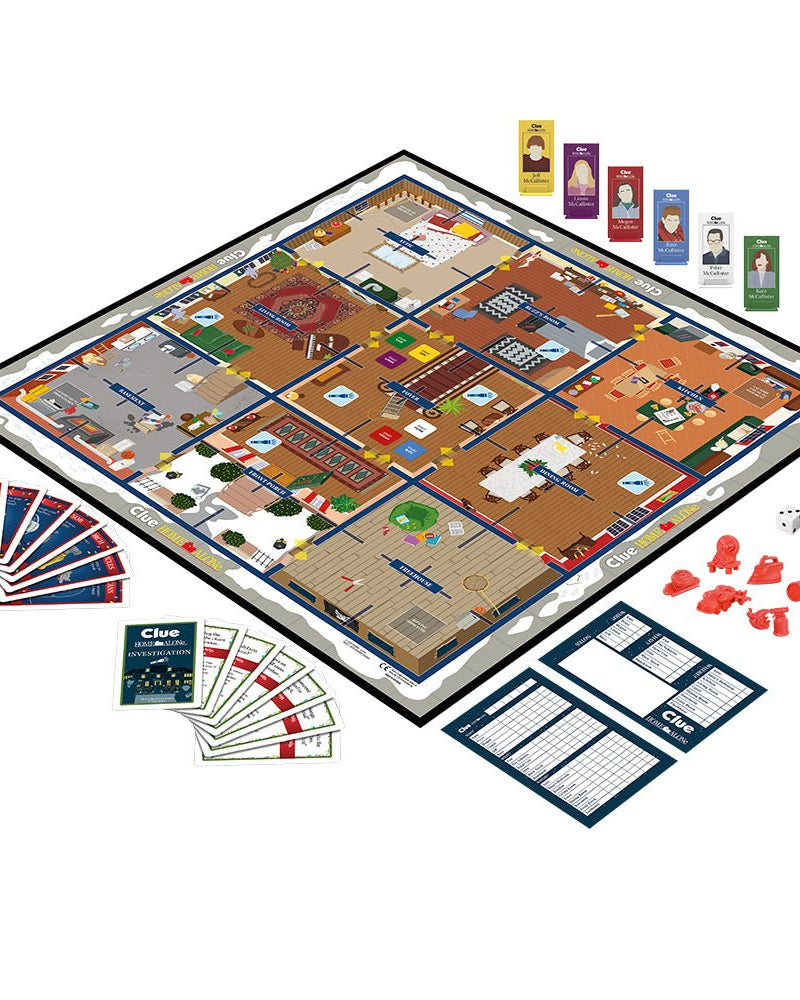 Clue - Maman j'ai raté l'avion (Bilingue) -Jeux de société- Boutique LeoLudo-Hasbro