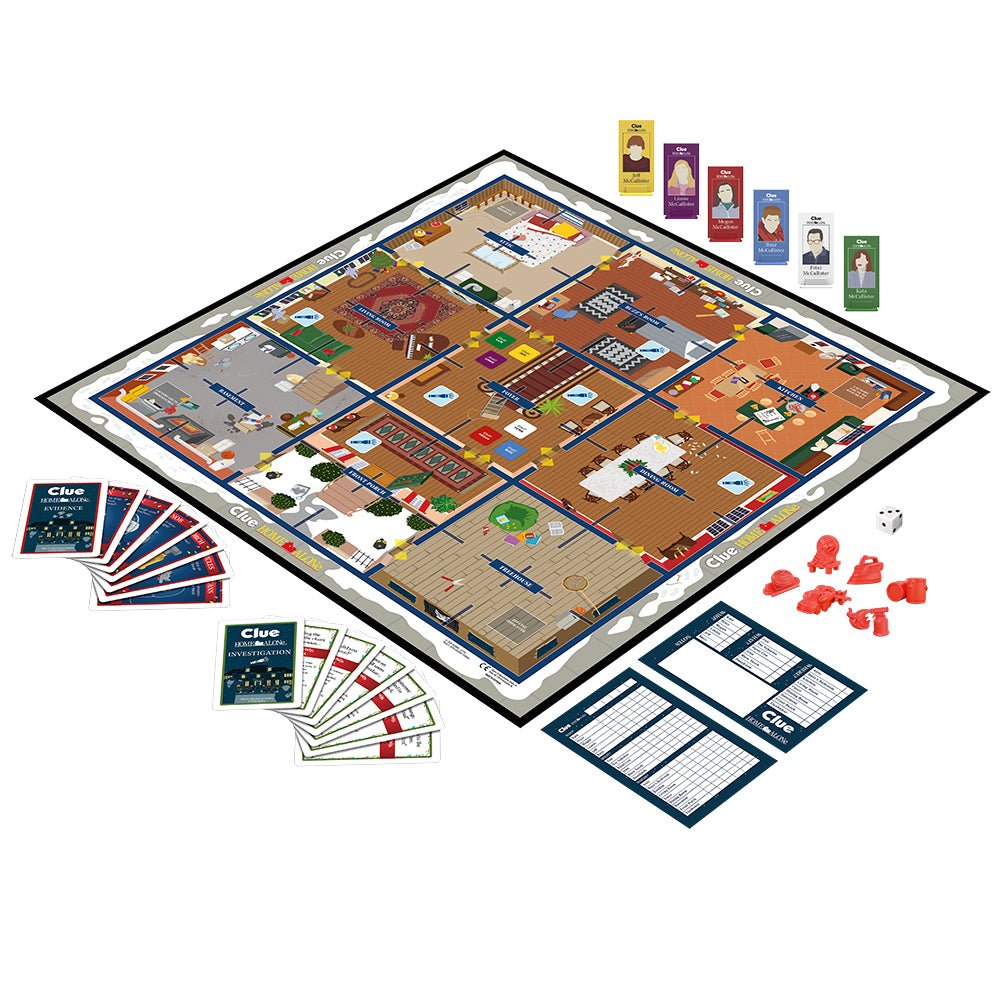 Clue - Maman j'ai raté l'avion (Bilingue) -Jeux de société- Boutique LeoLudo-Hasbro