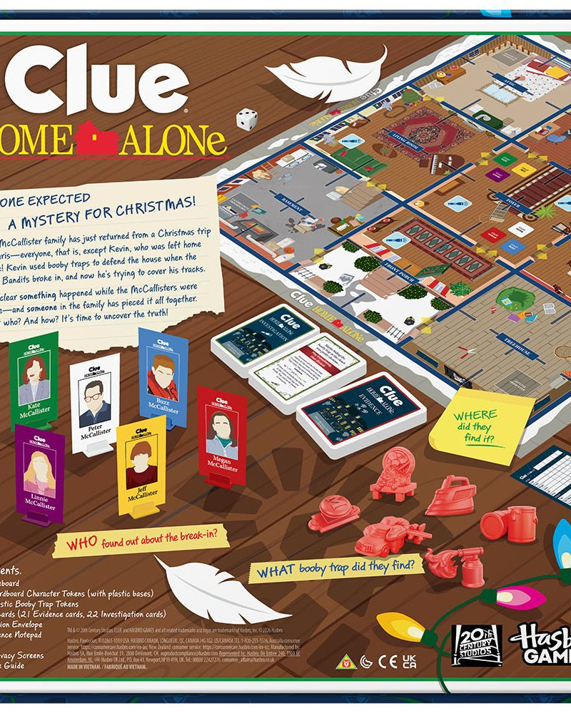Clue - Maman j'ai raté l'avion (Bilingue) -Jeux de société- Boutique LeoLudo-Hasbro