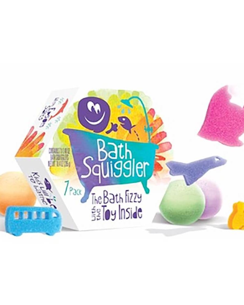 Coffret - cadeau 7 bombes de bain Bath Squiggler - Jouets de bain - Boutique LeoLudo - Loot