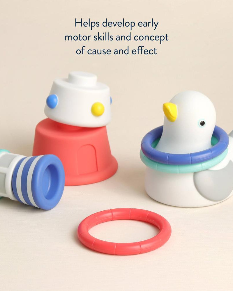 Coffret cadeau de bain bébé – Seaside Splash Gift Set™ - Jouets de bain - Boutique LeoLudo - Itzy Ritzy Canada