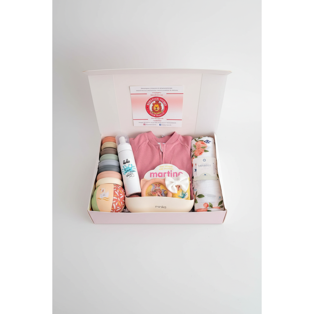 Coffret cadeau de naissance et shower de bébé Ensembles cadeaux- Boutique LeoLudo