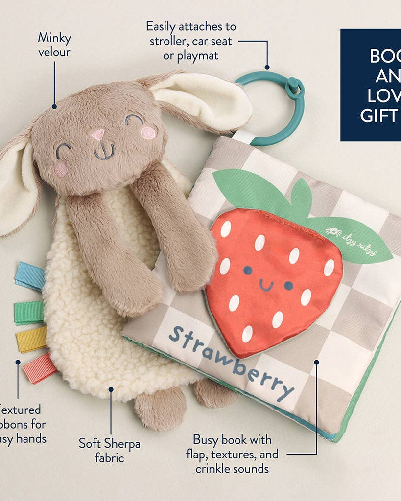 Coffret cadeau sensoriel bébé – Itzy Learn & Snuggle Gift Set™ - Jouets d'éveil - Boutique LeoLudo - Itzy Ritzy Canada