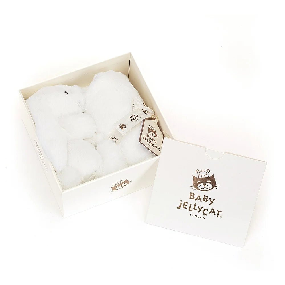 Coffret cadeau toutou - doudou Lapin Bashful Luxe - Luna - Peluches - Boutique LeoLudo - Jellycat