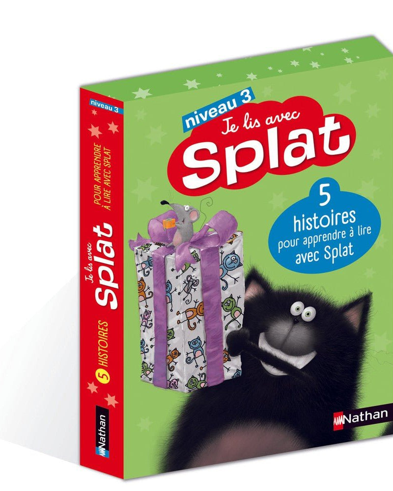 Coffret Je lis avec Splat: niveau 3 - Livres - Boutique LeoLudo - Nathan