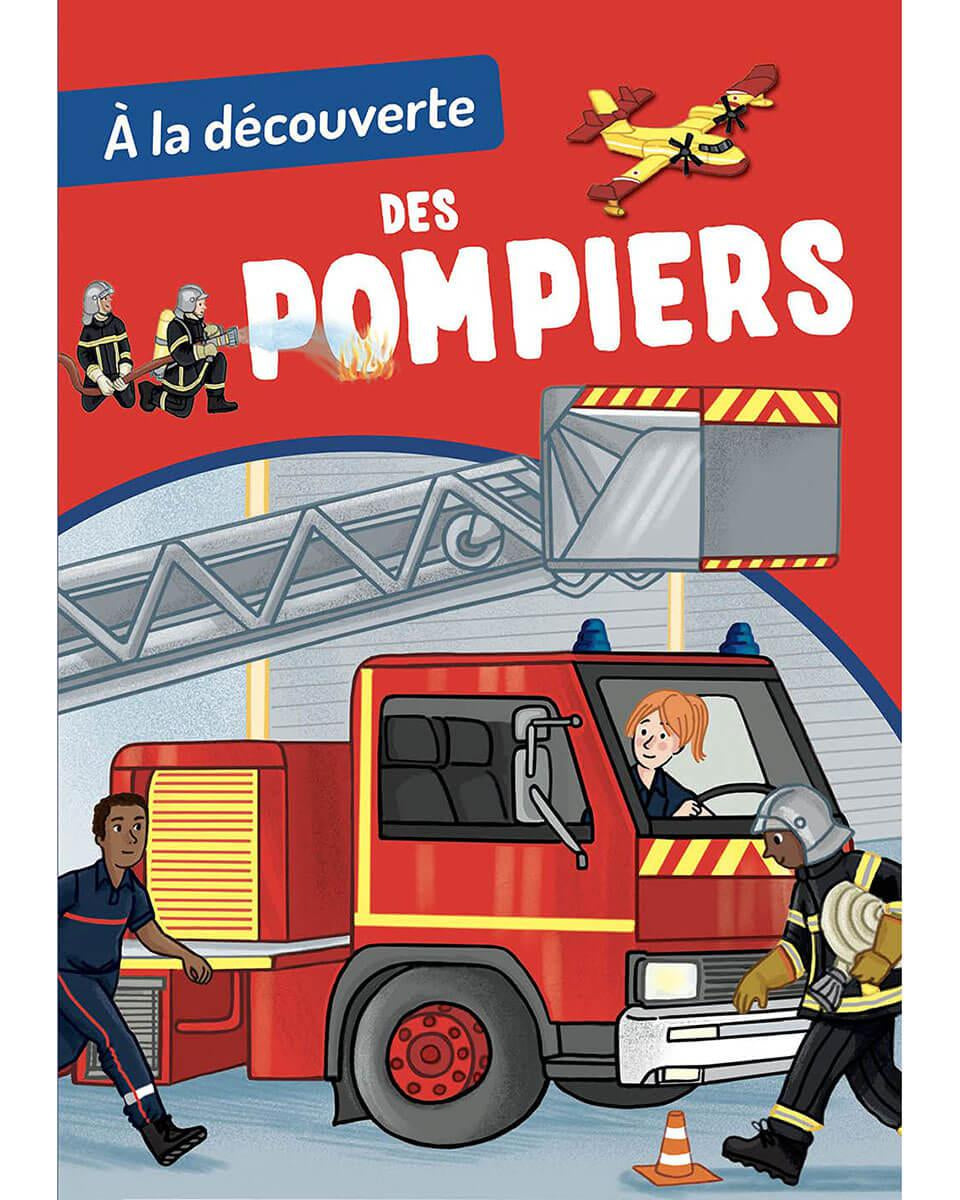 Coffret livre + aimants - À la découverte des pompiers - Jeux magnétiques - Boutique LeoLudo - Auzou
