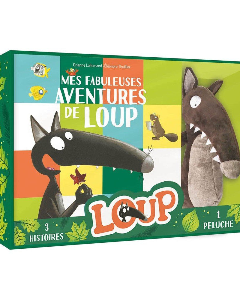 Coffret Mes fabuleuses aventures de Loup - Livres - Boutique LeoLudo - Auzou