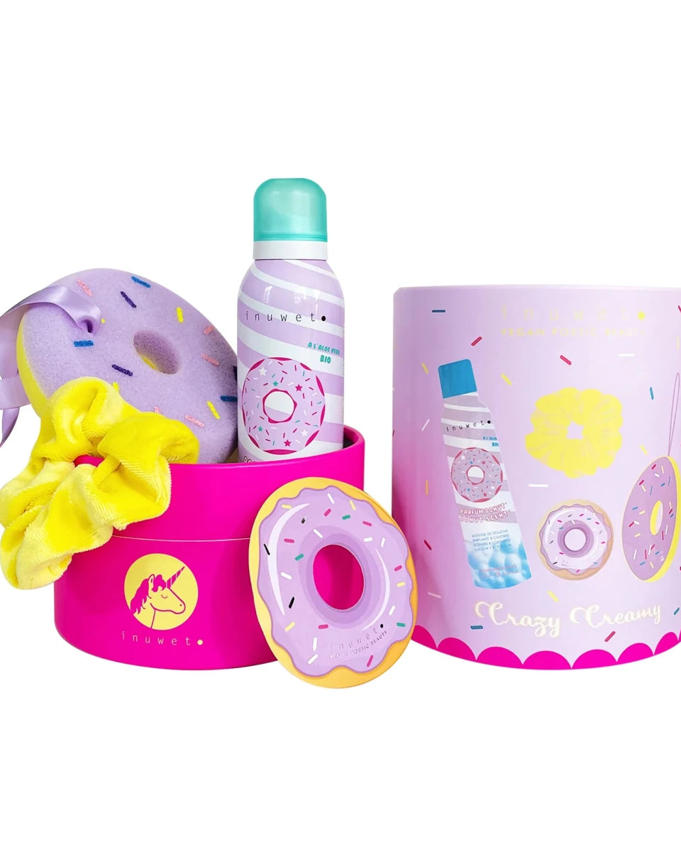 Coffret mousse de douche et accessoires " fun bath box" - Pour le bain - Boutique LeoLudo - inuwet