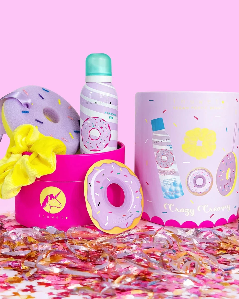 Coffret mousse de douche et accessoires " fun bath box" - Pour le bain - Boutique LeoLudo - inuwet