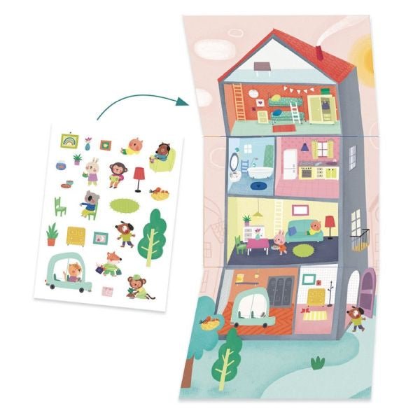 Coffret multi - activités - Animaux et leur maison - Art & bricolage - Boutique LeoLudo - Djeco