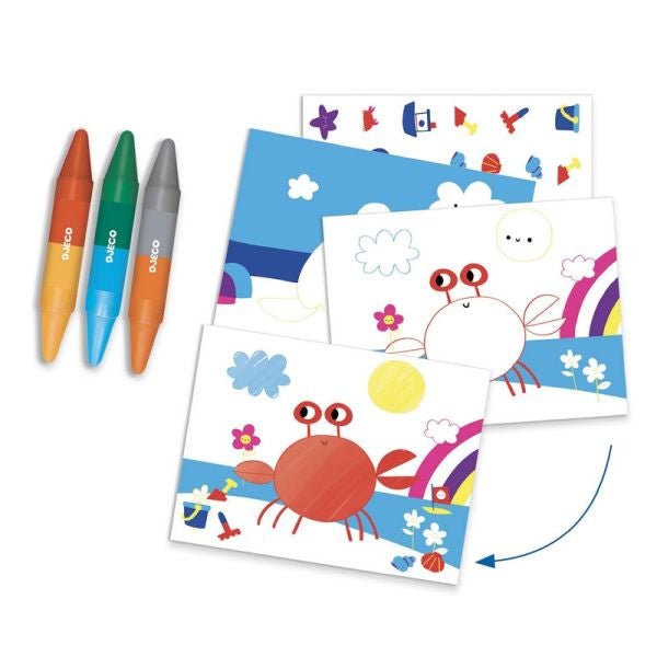 Coffret multi - activités - La mer et ses plaisirs - Art & bricolage - Boutique LeoLudo - Djeco
