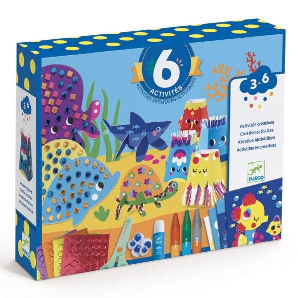 Coffret multi - activités - La mer et ses plaisirs - Art & bricolage - Boutique LeoLudo - Djeco