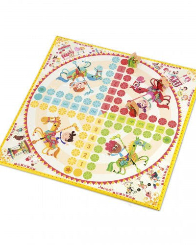 Coffret Multi Jeux Carrousel -Jeux de société- Boutique LeoLudo-Janod