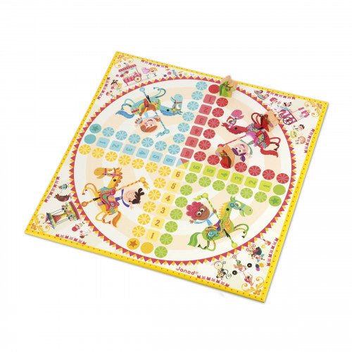 Coffret Multi Jeux Carrousel -Jeux de société- Boutique LeoLudo-Janod