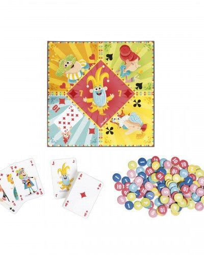 Coffret Multi Jeux Carrousel -Jeux de société- Boutique LeoLudo-Janod