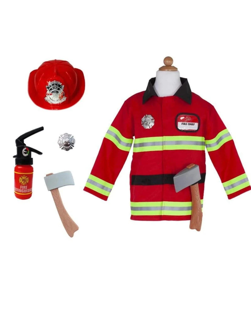 Coffret pompier avec accessoires -Costumes- Boutique LeoLudo-Great Pretenders