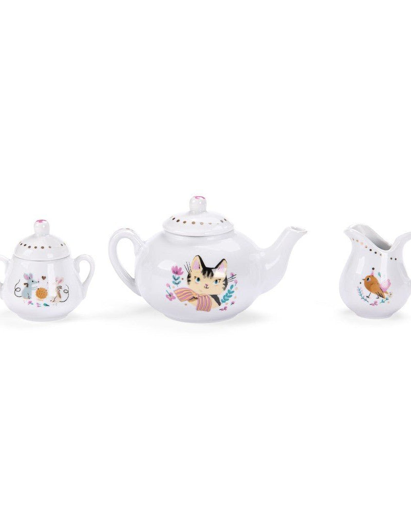 Coffret service à thé en céramique Les Parisiennes - Jouets d'imitation - Boutique LeoLudo - Moulin Roty
