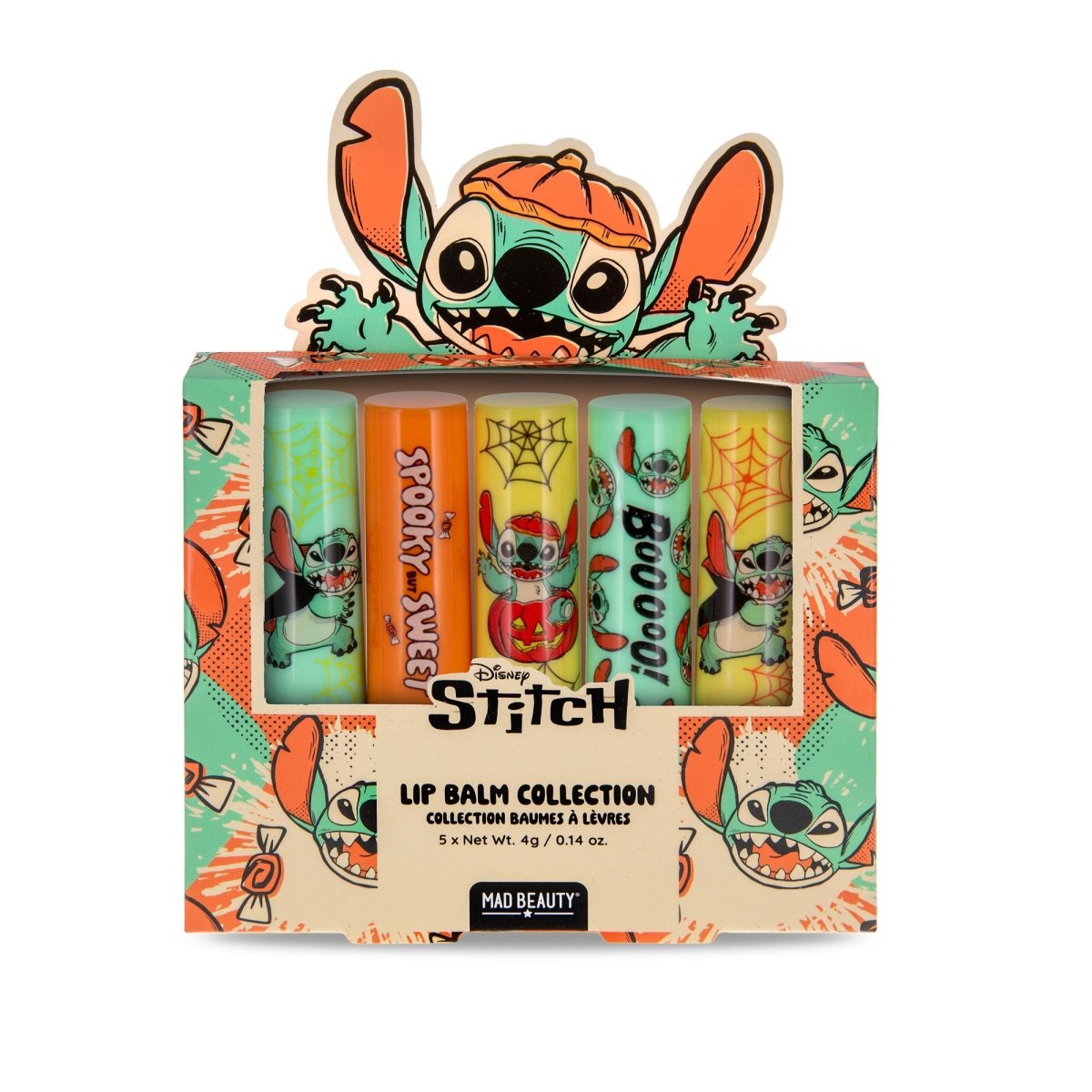 Collection de baumes à lèvres Disney Stitch Halloween -Soins et hygiène- Boutique LeoLudo-Mad Beauty