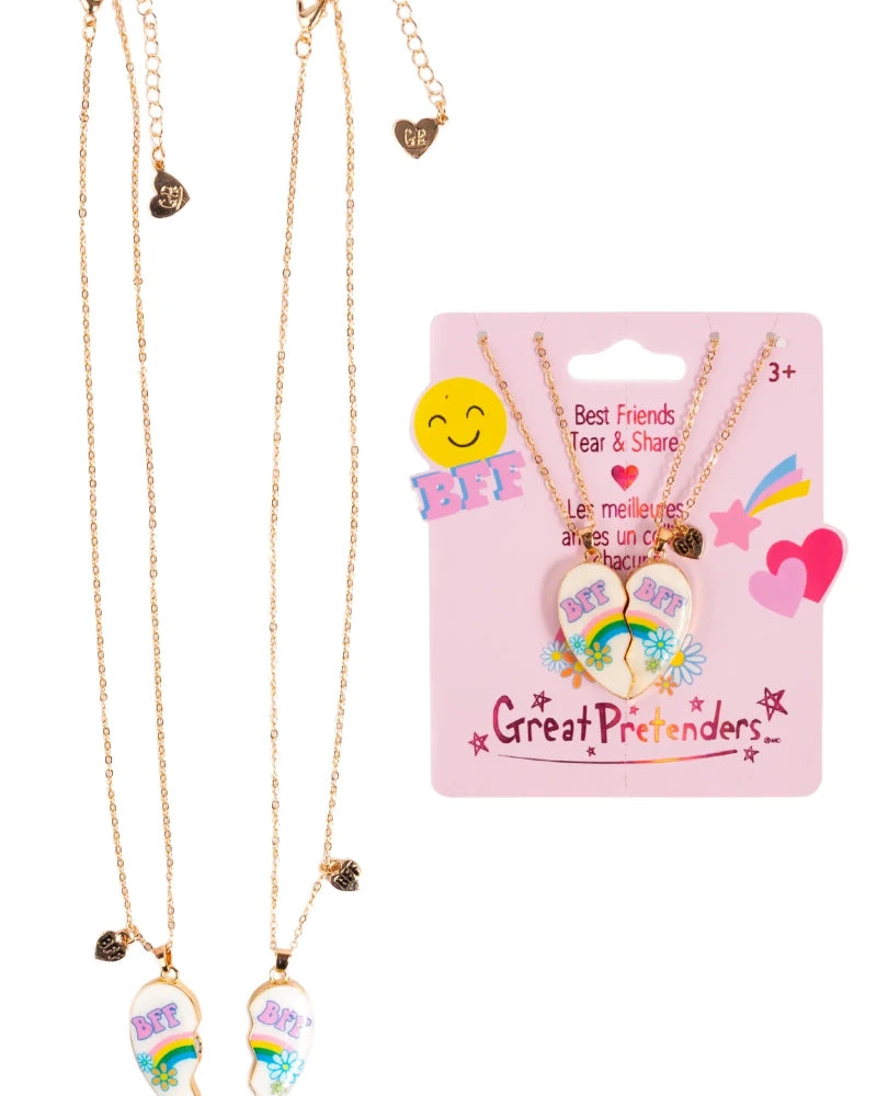 Collier inséparables à partager entre meilleures amies -Bijoux- Boutique LeoLudo-Great Pretenders