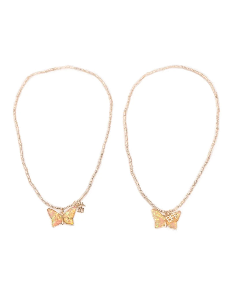 Colliers papillon BFF à partager et à déchirer -Bijoux- Boutique LeoLudo-Great Pretenders