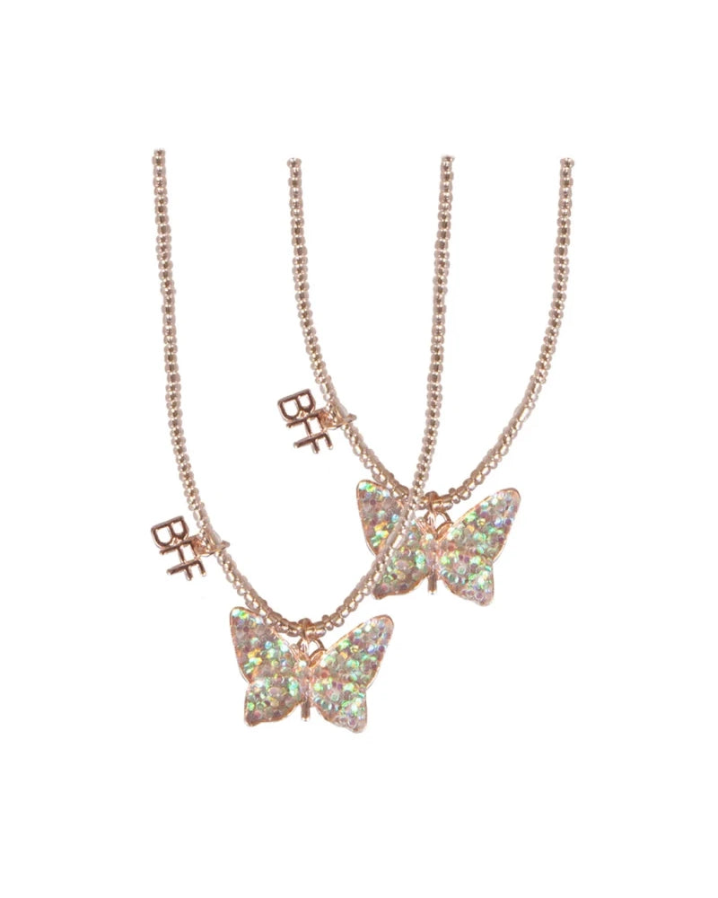 Colliers papillon BFF à partager et à déchirer -Bijoux- Boutique LeoLudo-Great Pretenders