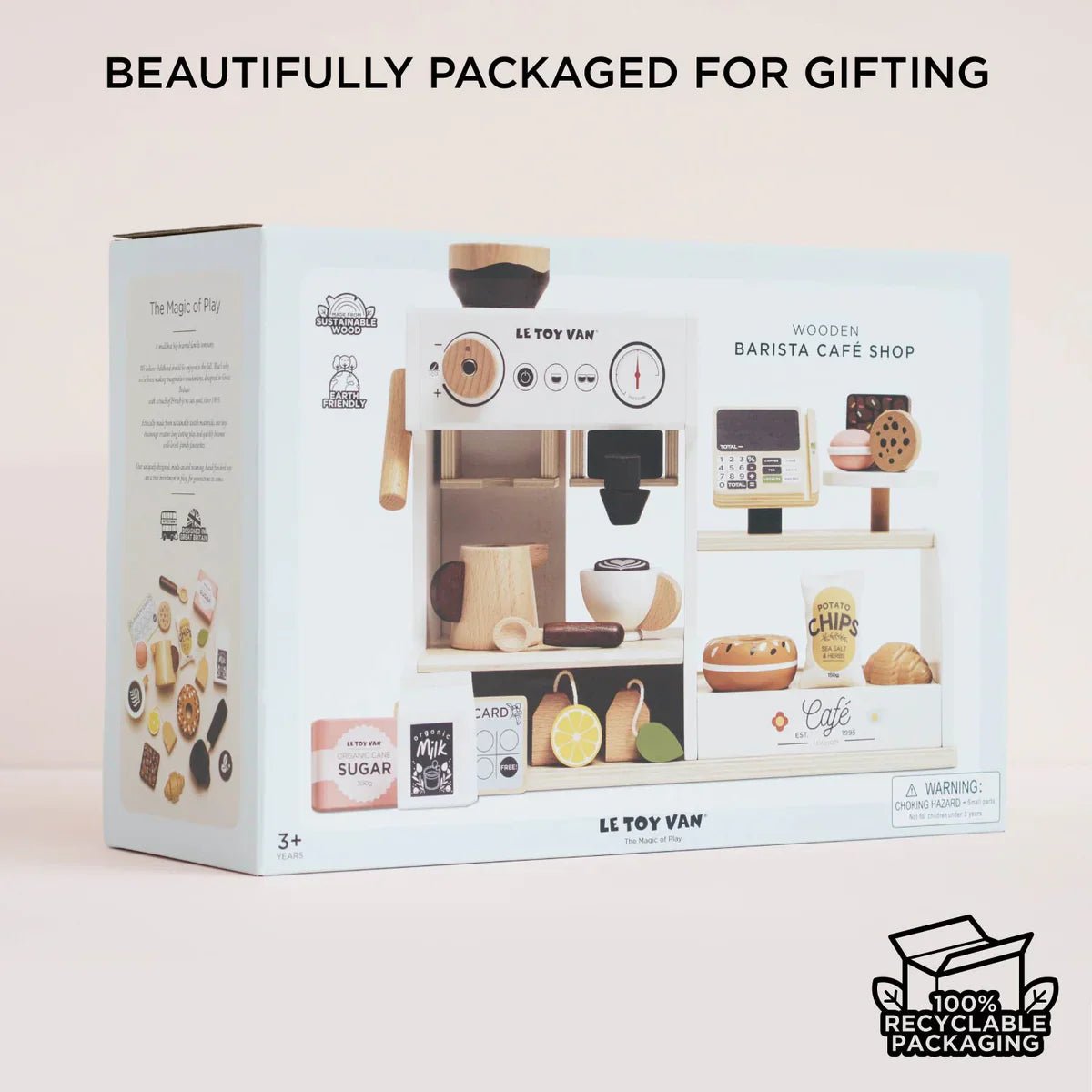 Comptoir café Barista en bois - Jouets d'imitation - Boutique LeoLudo - Le Toy Van