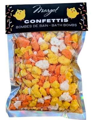 Confettis de bain - Pâques (75g) - Pour le bain - Boutique LeoLudo - Margot